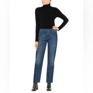 Dolce & Gabbana embroidered Blue boyfriend Jeans size 44 us 8 EUC